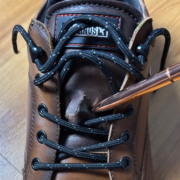 Pikolinos Brown Leather Oxfords with Comfort Sole‎ main image 12